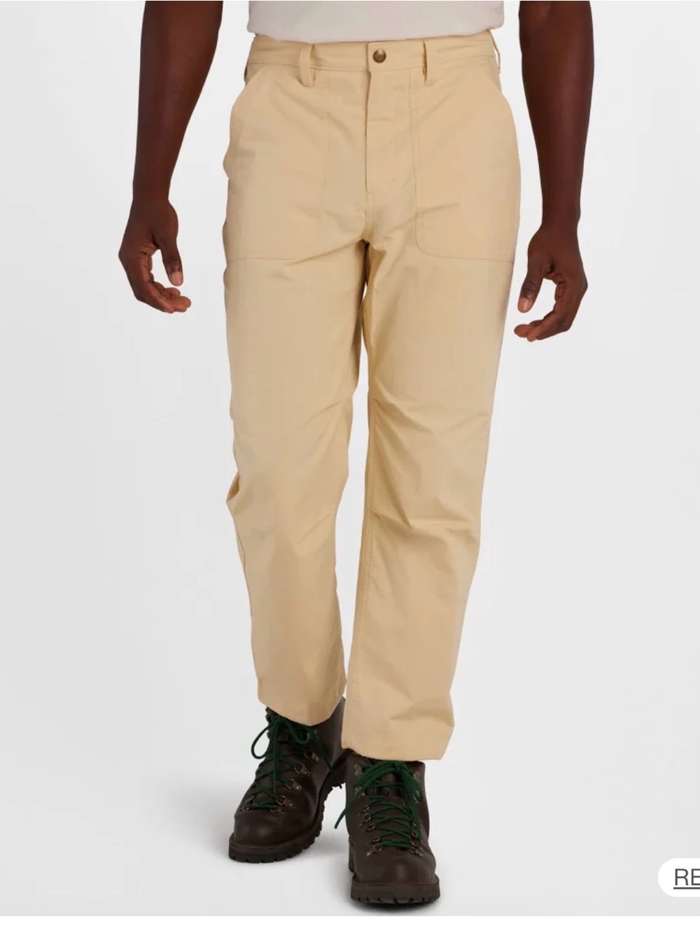 Marmot Men's Chino-Style Pants in Light Tan